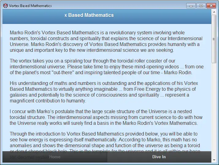 Web aracını veya web uygulamasını indirin Vortex Based Mathematics