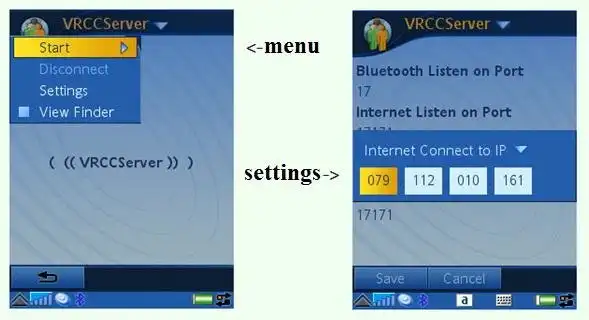 Download web tool or web app V.R.C.C.