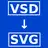 Gratis download vsd2svg Windows-app om online win Wine uit te voeren in Ubuntu online, Fedora online of Debian online