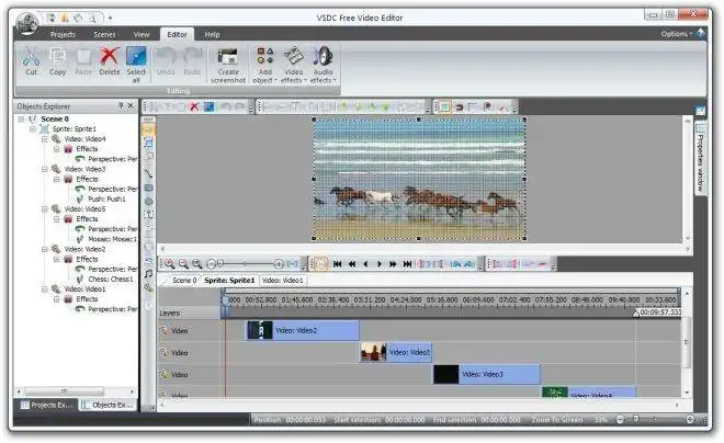 Загрузите веб-инструмент или веб-приложение VSDC Free Video Editor