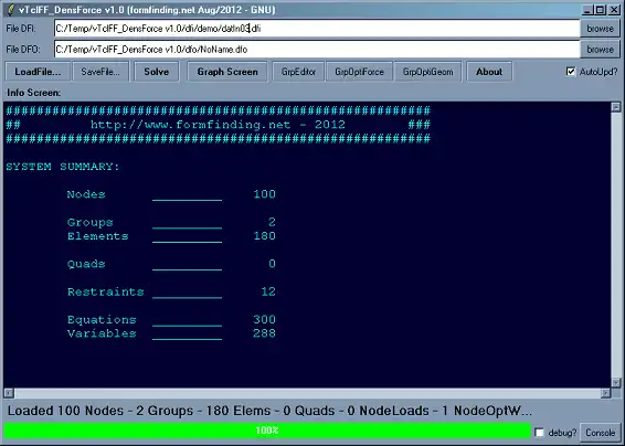 Muat turun alat web atau aplikasi web vTclFF_DensForce untuk dijalankan dalam Windows dalam talian melalui Linux dalam talian