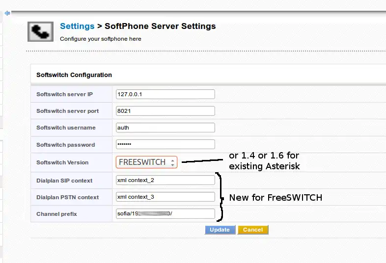 Загрузите веб-инструмент или веб-приложение vTiger — интеграция FreeSWITCH