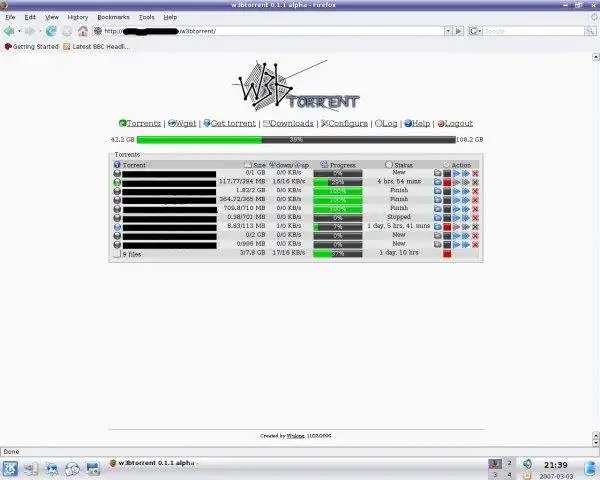 Unduh alat web atau aplikasi web w3btorrent