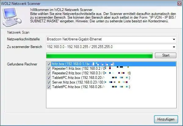Laden Sie das Web-Tool oder die Web-App Wake On Lan Tool 2 .NET herunter