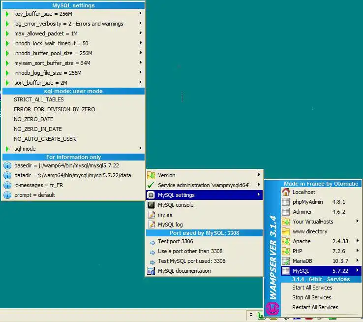 Descargue la herramienta web o la aplicación web WampServer