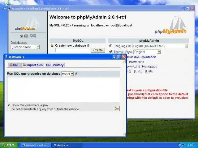 Unduh alat web atau aplikasi web Wapache