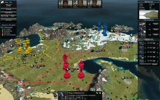 Download web tool or web app wargame to run in Windows online over Linux online