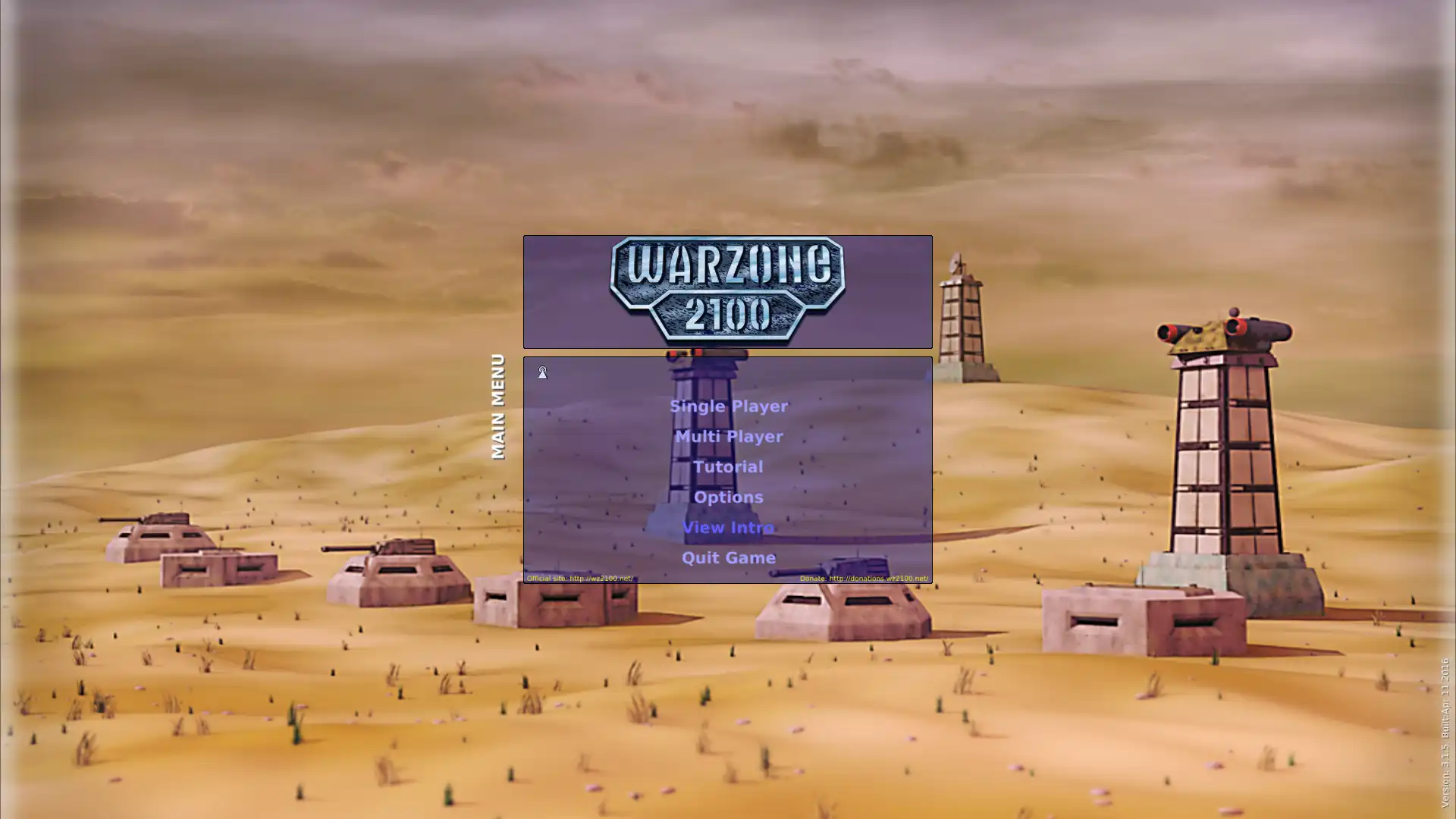 ดาวน์โหลดเครื่องมือเว็บหรือเว็บแอป Warzone 2100