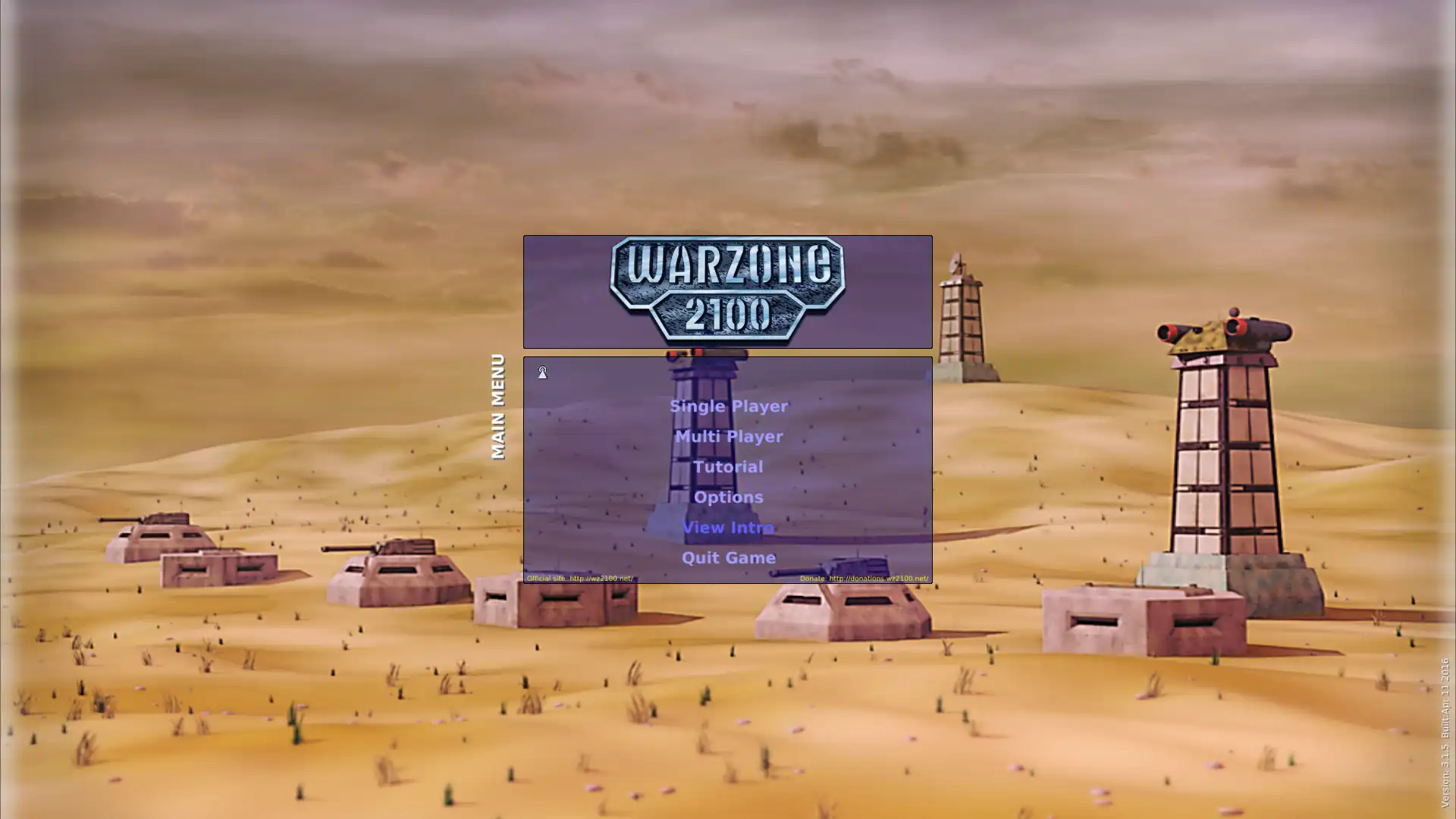 Download web tool or web app Warzone 2100 to run in Linux online