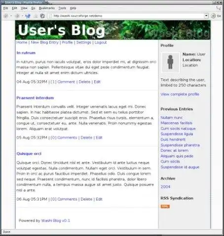 Download web tool or web app Washi Blog