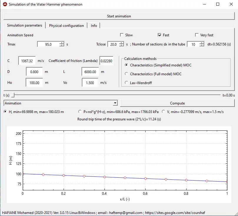 ດາວໂຫຼດເຄື່ອງມືເວັບ ຫຼື web app water_hammer_simulation