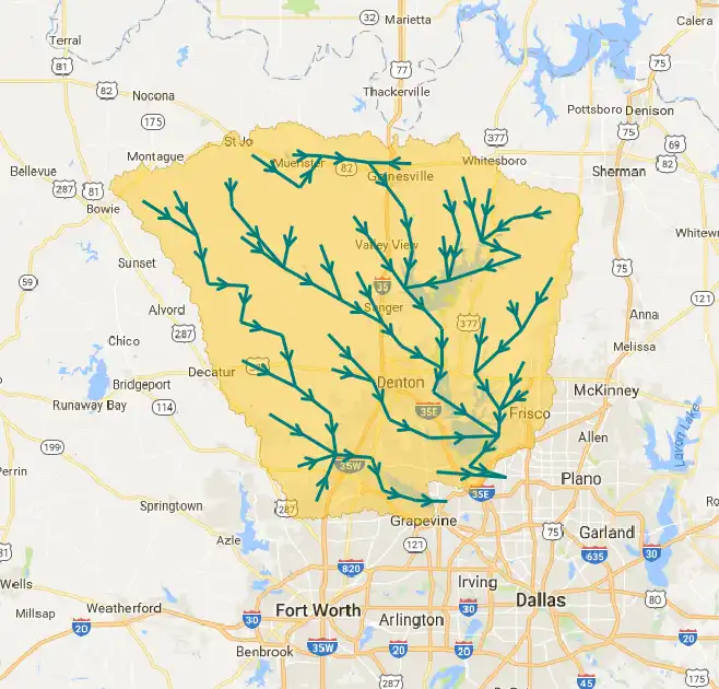 Pobierz narzędzie internetowe lub aplikację internetową Watershed Districts