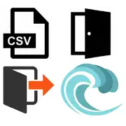 Muat turun percuma apl Wave CSV Import Creation Linux untuk dijalankan dalam talian di Ubuntu dalam talian, Fedora dalam talian atau Debian dalam talian