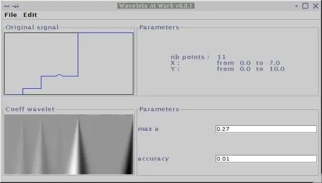 Завантажте веб-інструмент або веб-програму Wavelets At Work