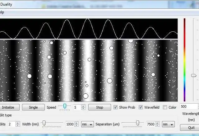 Mag-download ng web tool o web app wave particle duality para tumakbo sa Windows online sa Linux online