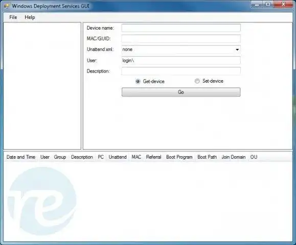 Download webtool of webapp WDSGUI