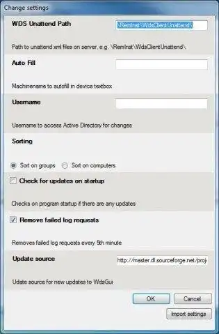 Download web tool or web app WDSGUI