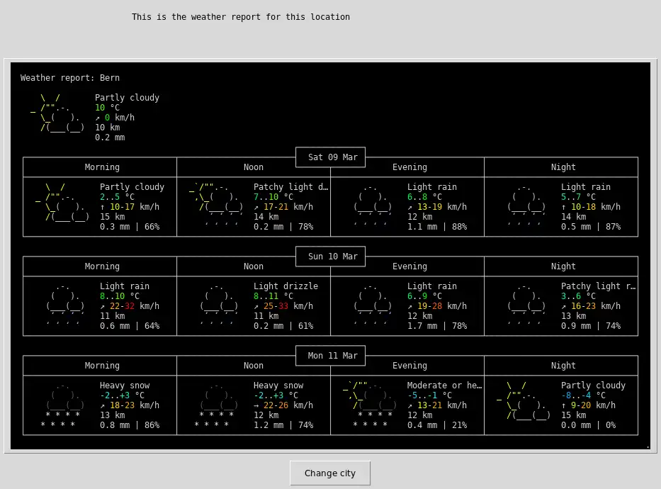 Téléchargez l'outil Web ou l'application Web Weather-Meteo-Worldwide pour fonctionner sous Linux en ligne