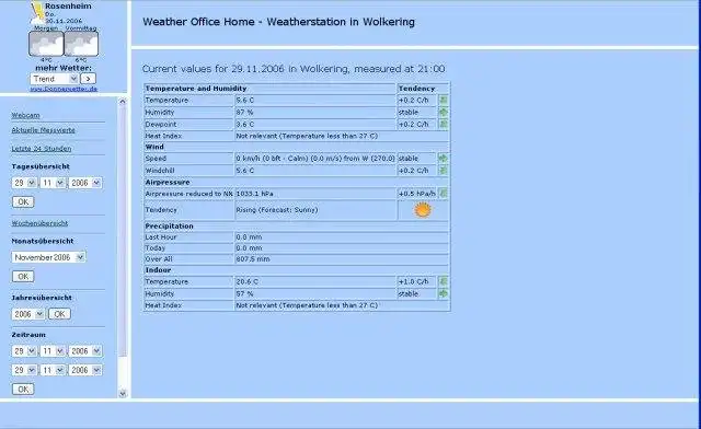 Download web tool or web app WeatherOffice