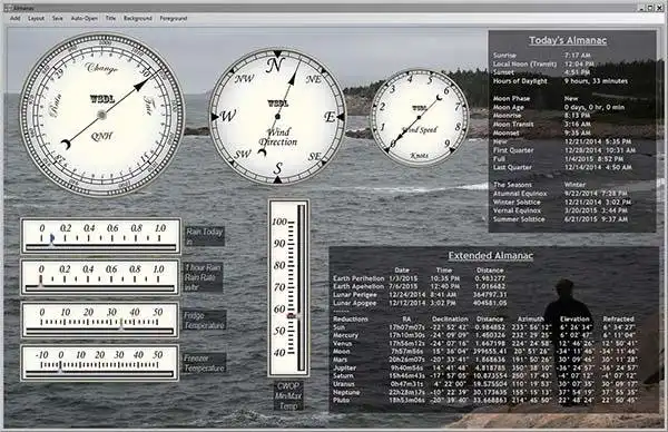 Download web tool or web app Weather Station Data Logger