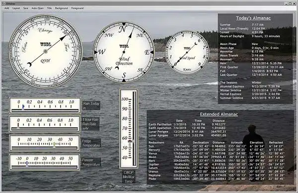 Download web tool or web app Weather Station Data Logger to run in Linux online