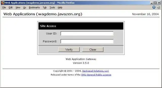 Download web tool or web app Web Application Gateway