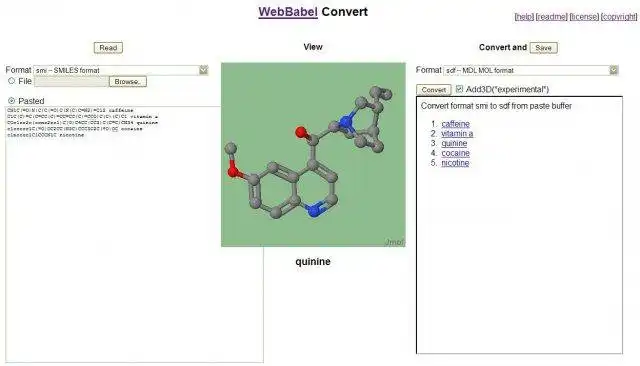 Download web tool or web app WebBabel to run in Linux online