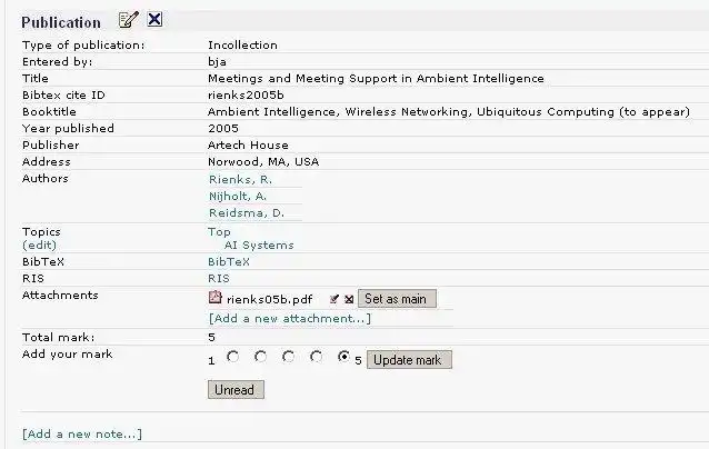 Download web tool or web app Web based bibliography management system to run in Windows online over Linux online