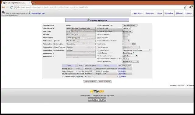 Download web tool or web app Web-based Business Accounting and ERP