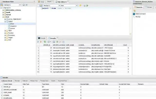 Download web tool or web app Web-based SQuirreL SQL Client