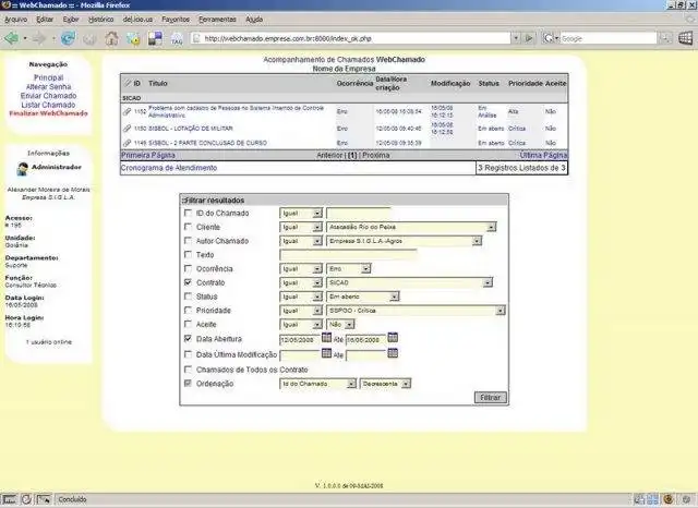 Download webtool of webapp WebChamado