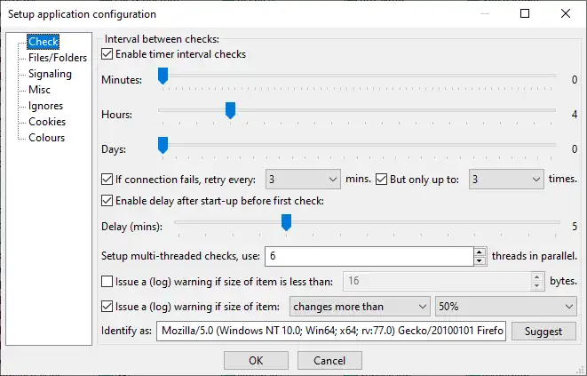 Download web tool or web app WebChangeMonitor