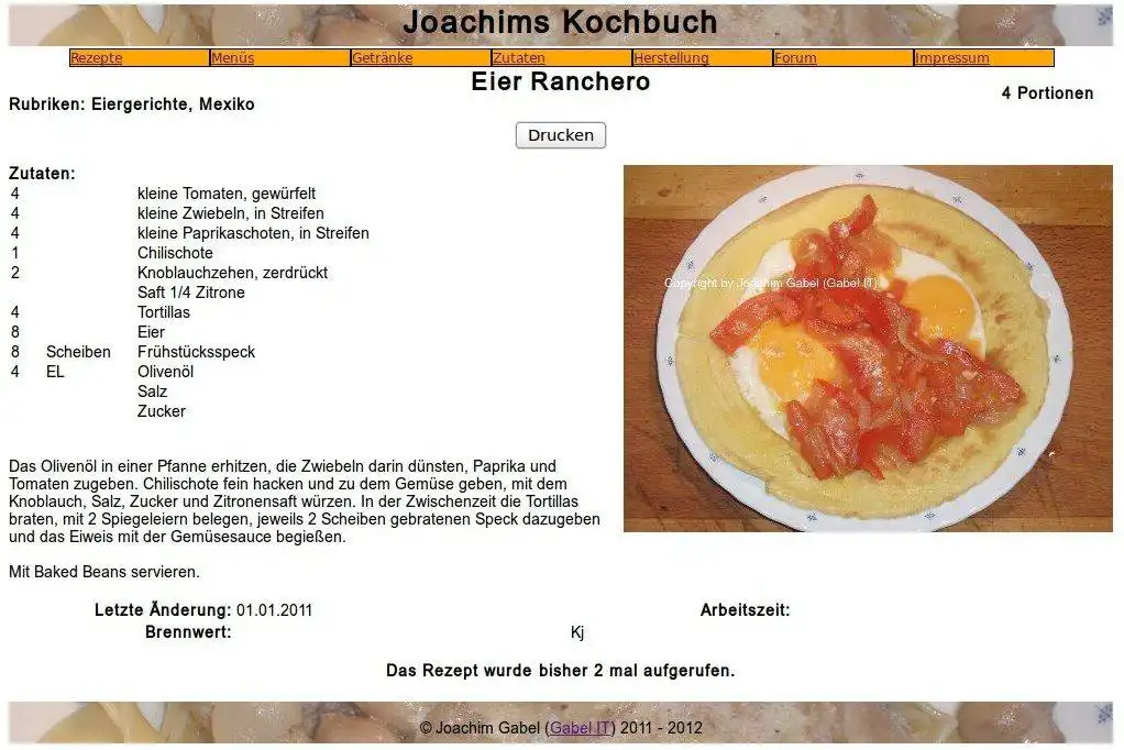 Baixe a ferramenta ou aplicativo da web Web Cookbook