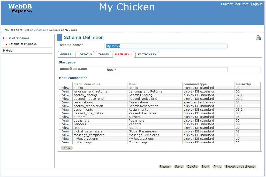 Download web tool or web app WebDBExpress