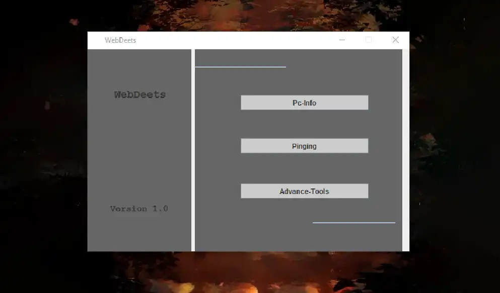 Download web tool or web app WebDeets