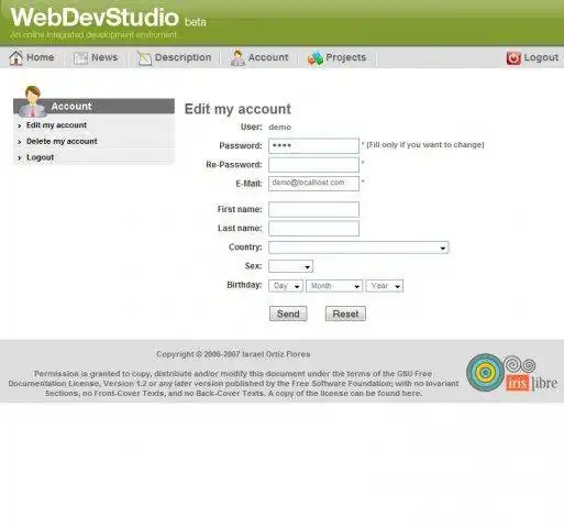 Download web tool or web app WebDevStudio