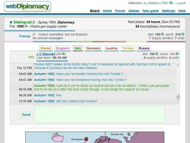 Download web tool or web app webDiplomacy
