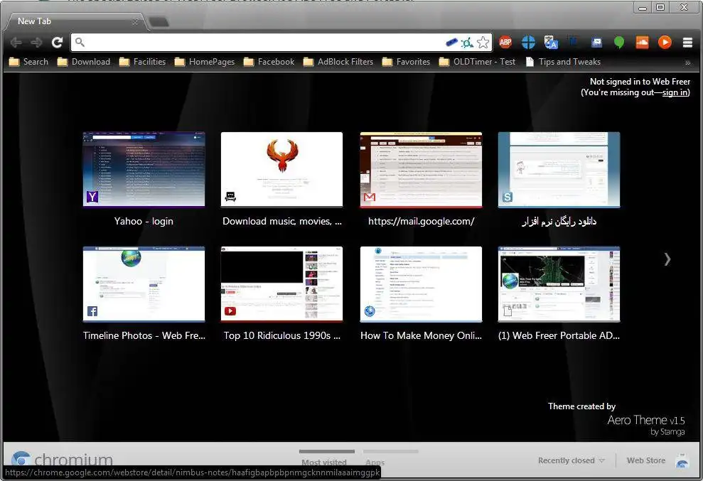 Download web tool or web app WebFreer Portable ADs Free