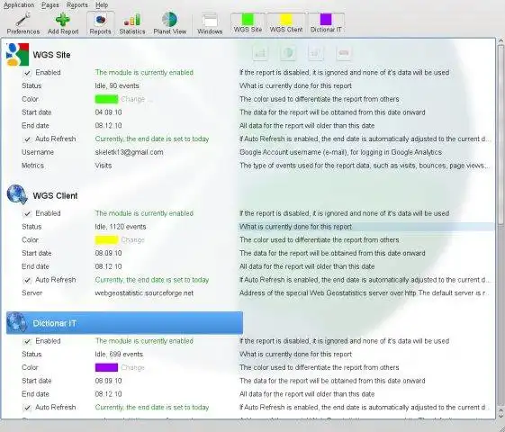 Descargue la herramienta web o la aplicación web Web Geostatistics para ejecutar en Windows en línea sobre Linux en línea