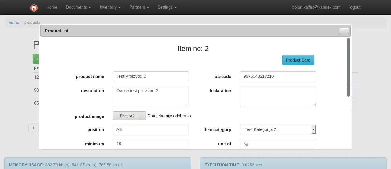 Download web tool or web app Webiness Inventory