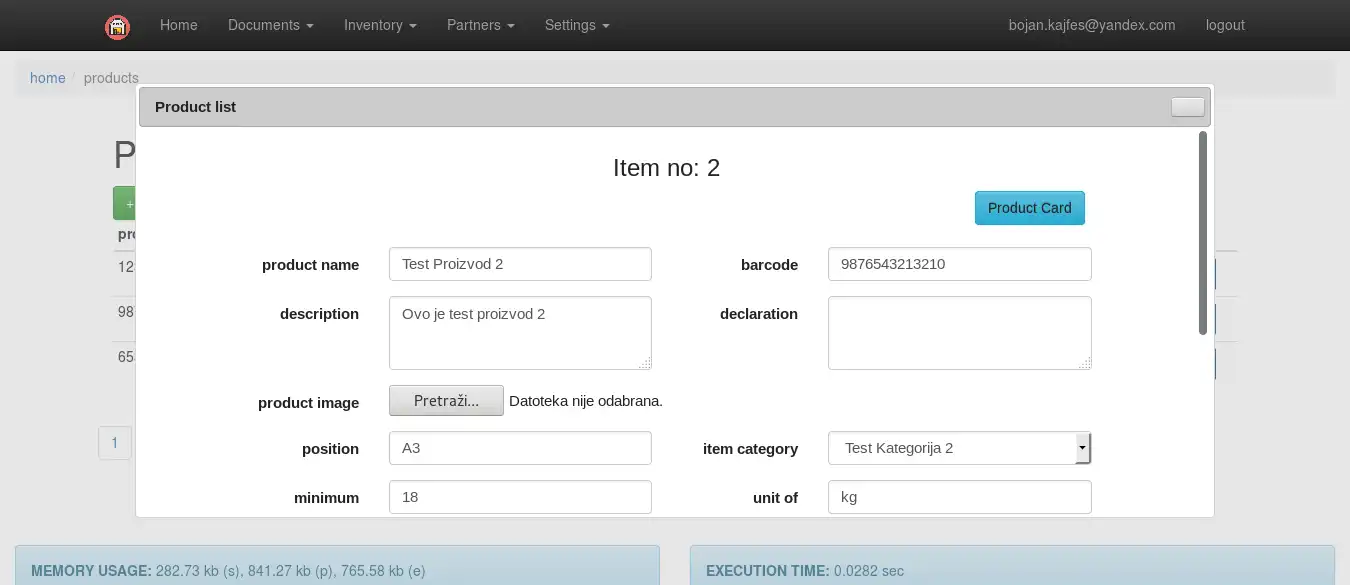 Faça download da ferramenta da web ou do aplicativo da web Webiness Inventory