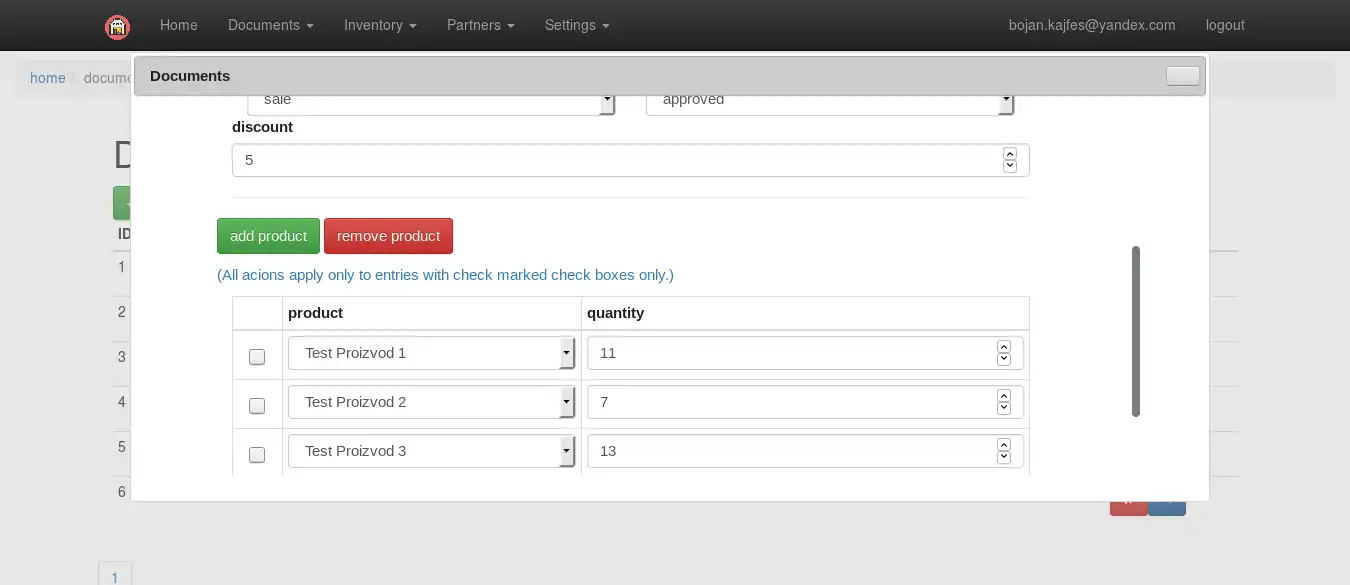 Faça download da ferramenta da web ou do aplicativo da web Webiness Inventory