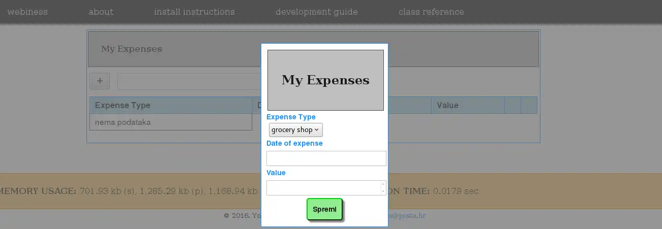 Unduh alat web atau aplikasi web webiness