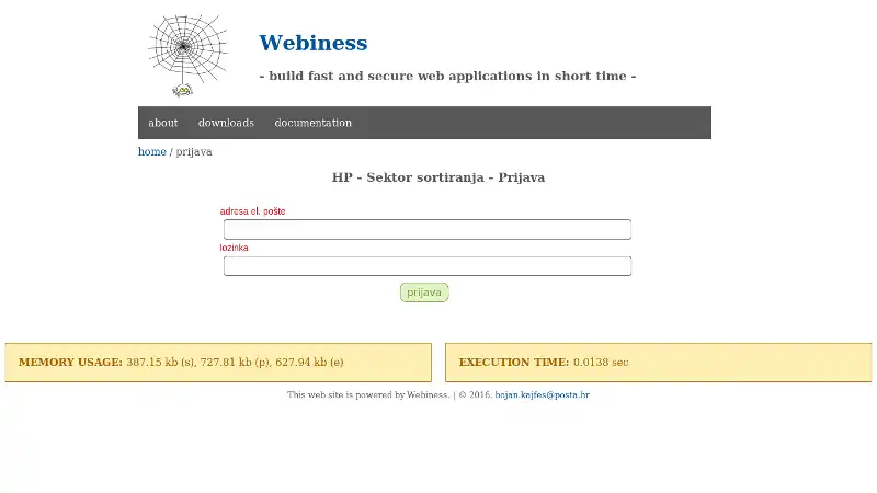 Télécharger l'outil Web ou l'application Web Webiness