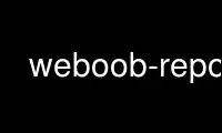 Run weboob-repos in OnWorks free hosting provider over Ubuntu Online, Fedora Online, Windows online emulator or MAC OS online emulator