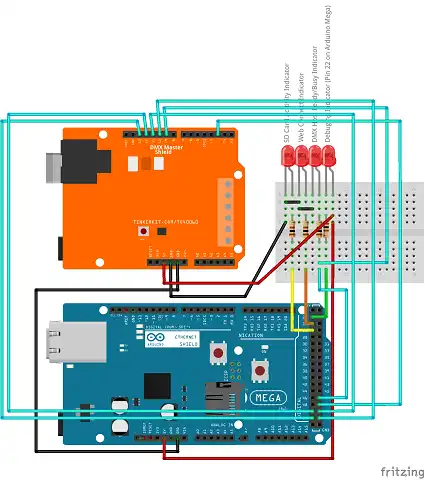 Descargar herramienta web o aplicación web Controlador DMX operado por web