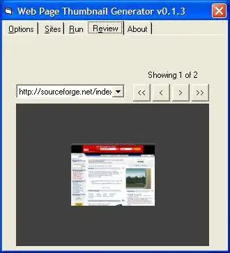 Download web tool or web app Web Page Thumbnail Generator