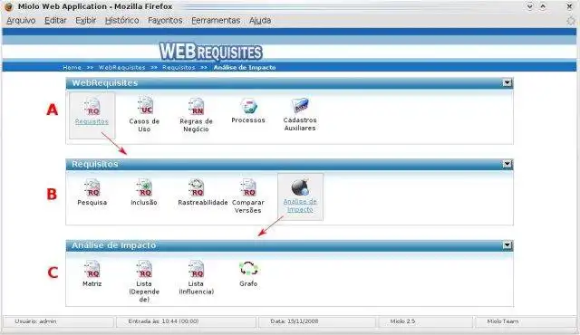 Descargue la herramienta web o la aplicación web WebRequisites