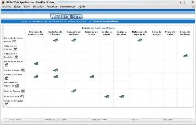 Download web tool or web app WebRequisites