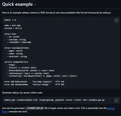 Mag-download ng web tool o web app webrpc